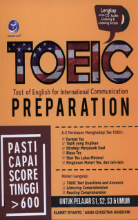 TOEIC : Test Of English For International Communication PREPARATION