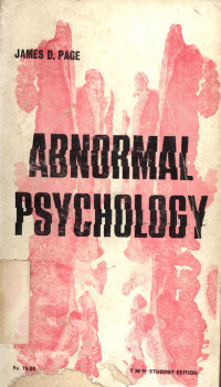 Abnormal psychology : Clinical approach to psychological deviants