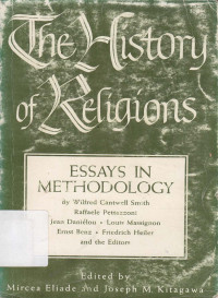 The history of religions : Essays in methodology