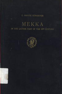 Mekka : in the latter part of the 19th century