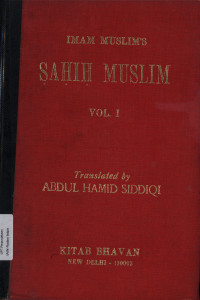 Shahih Muslim vol.1