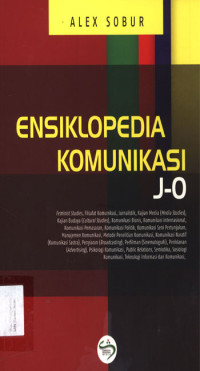 Ensiklopedia Komunikasi J - O
