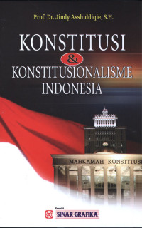 Konstitusi dan konstitusionalisme Indonesia