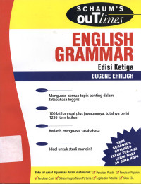 English grammar : Mengupas semua topik penting dalam tatabahasa Inggris...