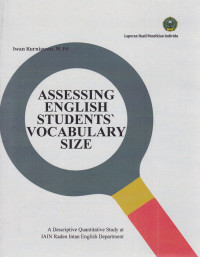 Assessing English students vocabulary size