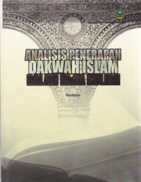 Analisis penerapan Dakwah Islam dalam mata kuliah