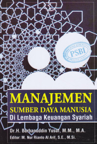 Manajemen Sumber Daya Manusia - Di Lembaga Keuangan Syariah