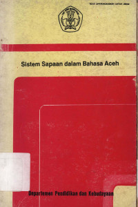 Sistem sapaan dalam bahasa Aceh