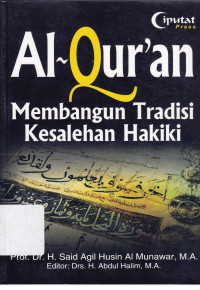 Al-Quran membangun tradisi kesalehan hakiki