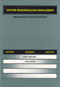 Sistem  Pengendalian Manajemen ( Management control Systems)