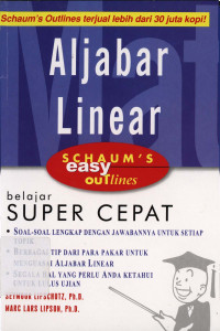 Aljabar linear : Belajar super cepat