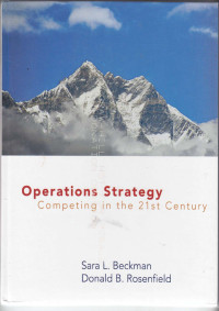 Operations Strategy