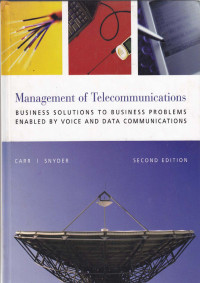 The Management of Telecommunications