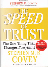 The Speed of trust