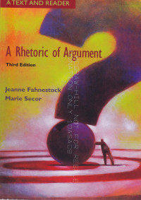 A rhetoric of argument : A text and reader