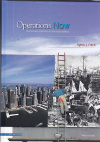 Operations now : Supply chain profitability and performance