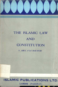The Islamic Law And Constitution