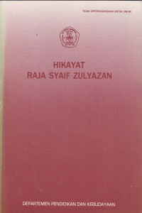 Hikayat Raja syaif Zulyazan