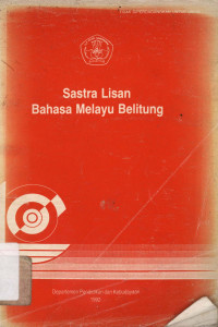 Sastra lisan bahasa Melayu Belitung