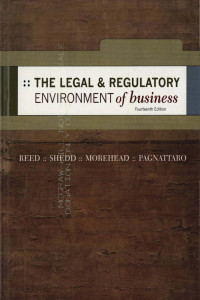 The legal & regulatory environment of business