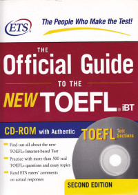 The Official Guide to the new TOEFL