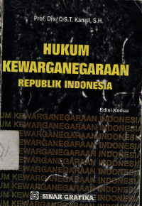 Hukum Kewarganegaraan Republik Indonesia