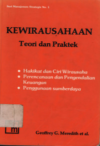 Kewirausahaan : teori dan praktek