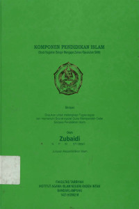 Komponen Pendidikan Islam