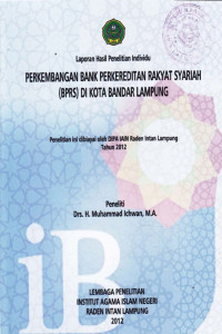 Perkembangan Bank Perkreditan Rakyat Syari'ah (BPRS) di kota Bandar Lampung