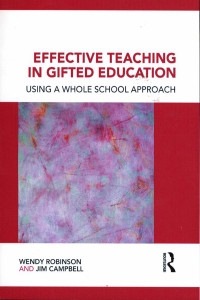Effective teaching in gifted education using a whole school approach